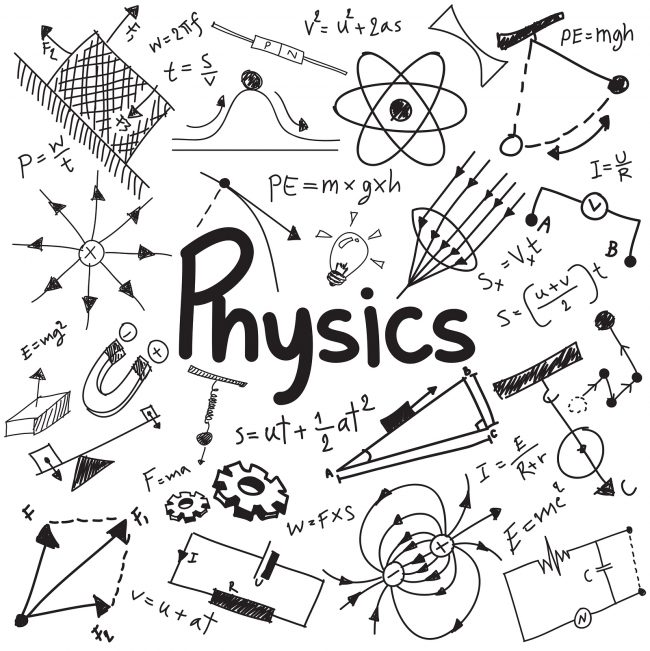 Physics Science Theory Law And Mathematical Formula Equation, Do